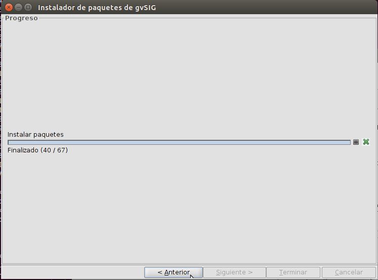 Package installation step error